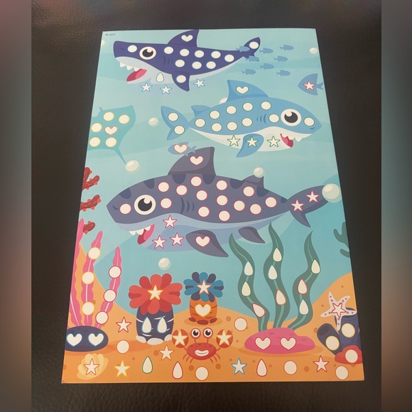 Mermaid & Ocean Sticker Activity Set - Picture 3 of 5